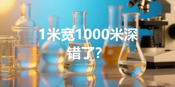 1米宽1000米深,是最大的错误导向战略